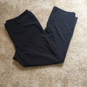 Black Loft Work Pants